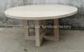 Heavy-duty Round Dining Table Home Furniture #6599