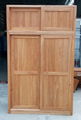 solid elm wood wardrobe 1