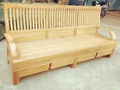 ash wood sofa/ bed