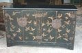 antique reproduction buffet with drawing