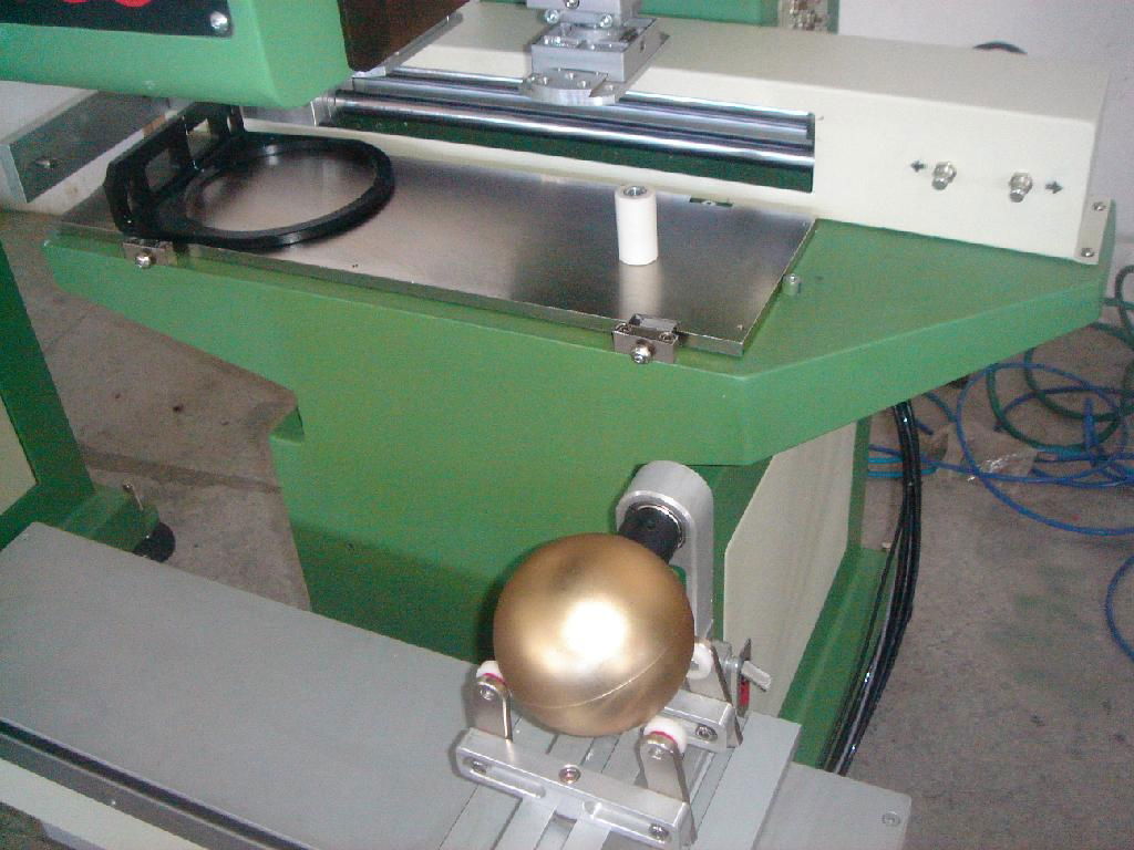 Single Transverse safety helmet pad printing machine 5