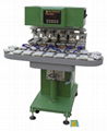 Six-Colour round pad printing machine