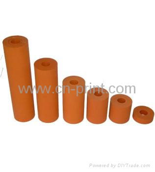 Silicone rubber roller 