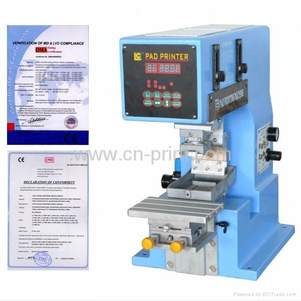 Desktop Mini Single Pad Printing machine optical frame pad printing machine 1