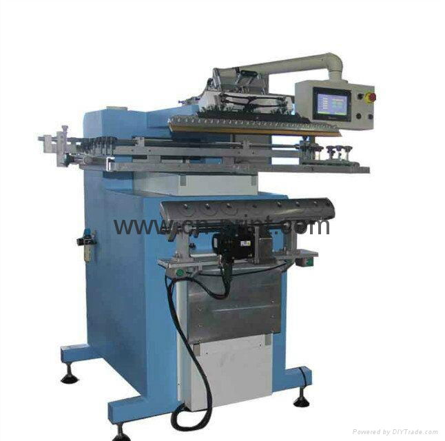 PLC high precision Servo system screen printing machine for aluminium panel 2