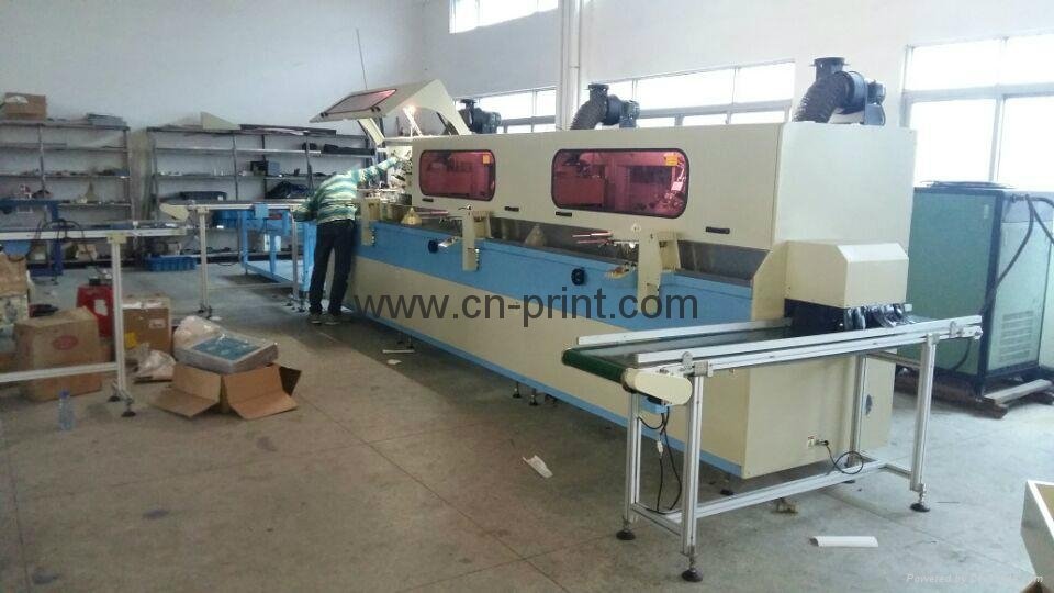 Automatic 3-colour cylinder UV Screen Printing machine 9