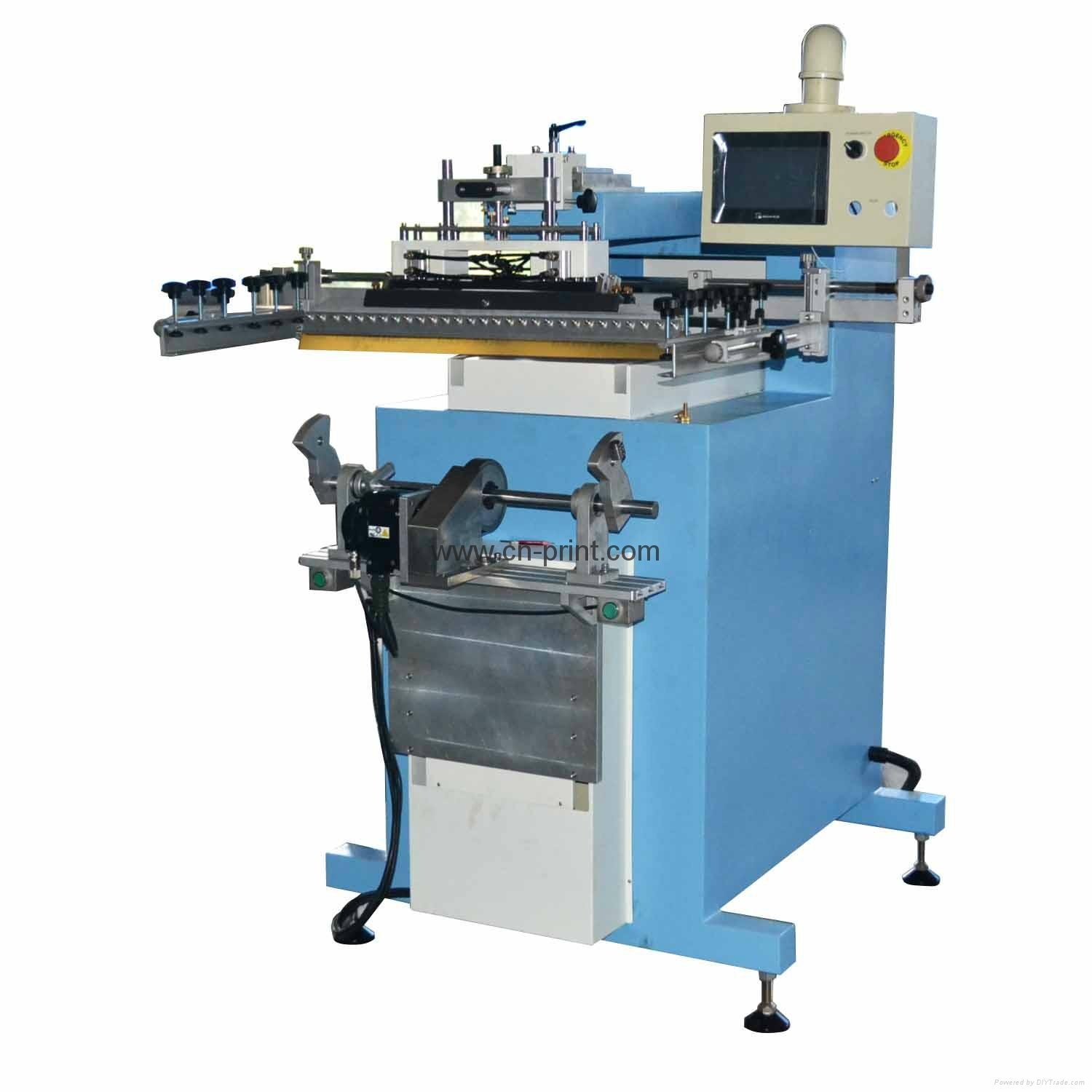 PLC high precision Servo system screen printing machine for aluminium panel 1
