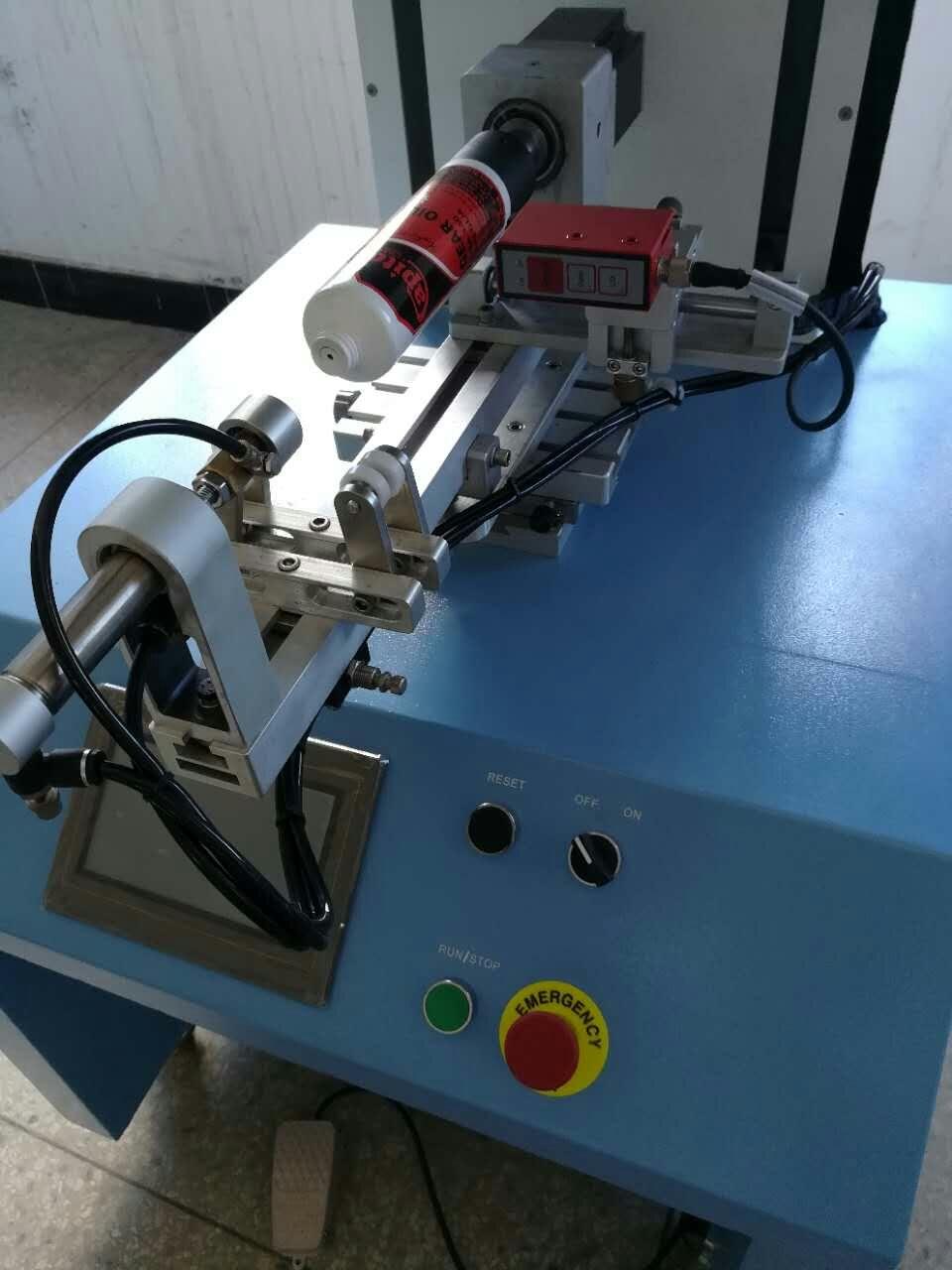 Screen Printer With Color Sensor Screen Printing Machine For Burgundy Bottle 9