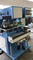 PLC 4-color open ink well pad printing machine with shuttle and independent pad 10