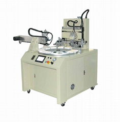 PLC contorl system Flat screen printing machine 3 stations