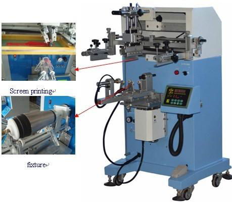 Bottle series flat/convexity screen printer Bottle Silk Screen Printing Machine  5