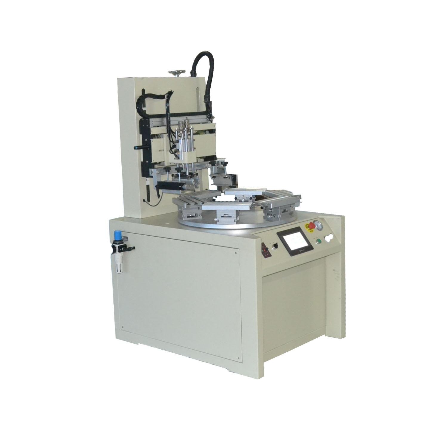 PLC contorl system Flat screen printing machine with conveyor 2