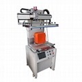 Flat precision screen printing machine