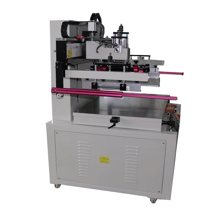 Flat precision screen printing machine with vacuum table 2