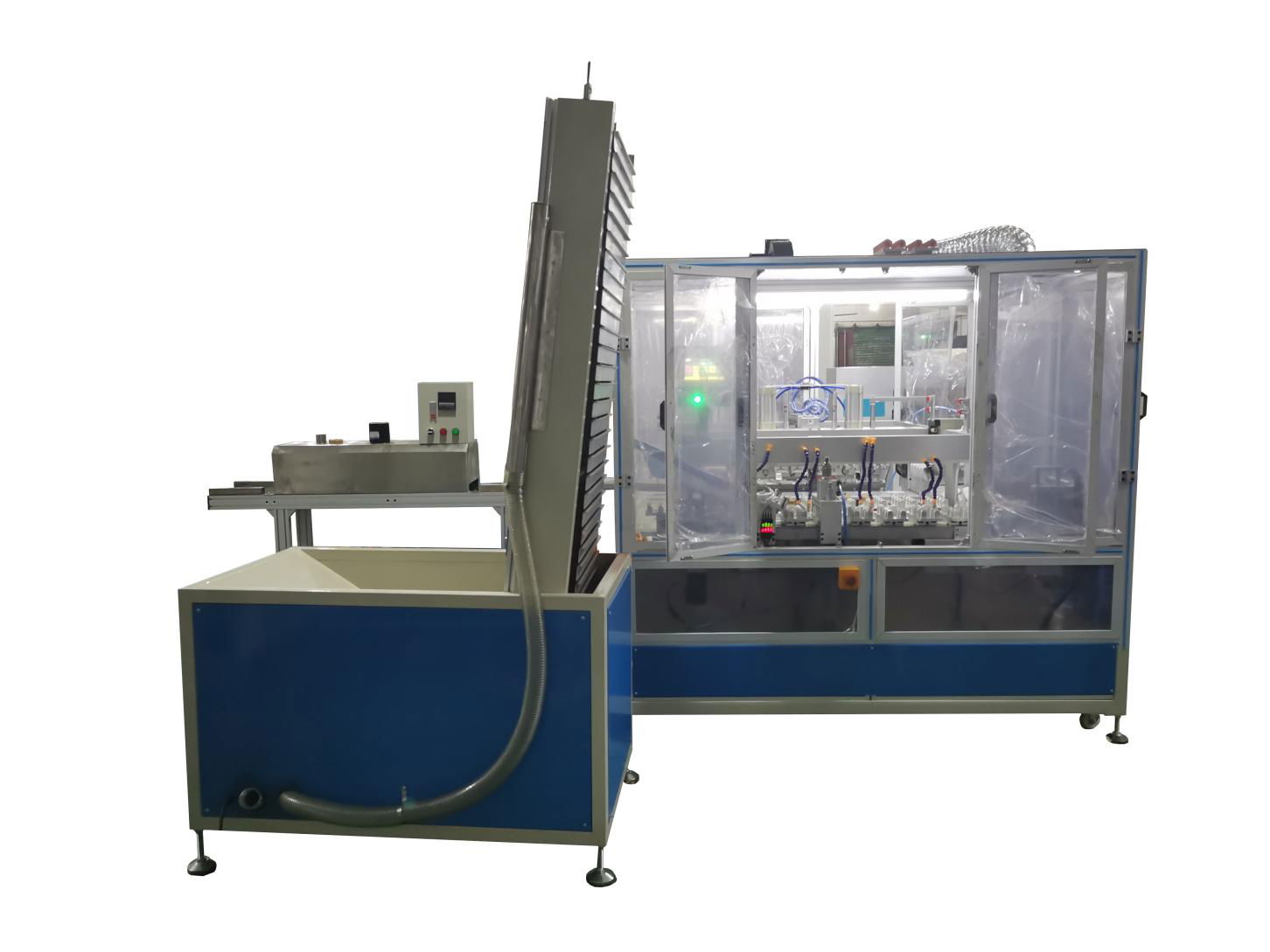 Automatic 6 Color Bottle Caps Pad Printing Machine With Open Ink Tray 3