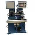 4-Color Large size pad printer with shuttle & PLC and touch screen