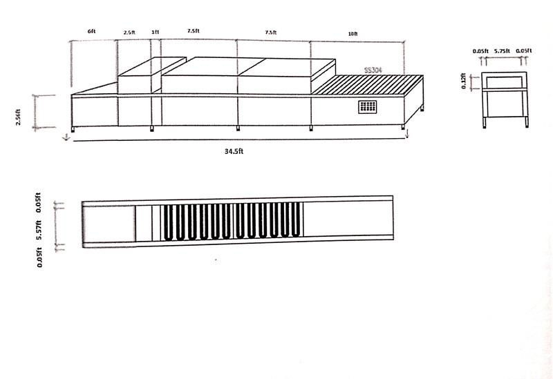 IR Tunnel Conveyor dryer  2