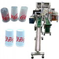 Automatic Plastic Cup Printer With Led UV Curing Dryer