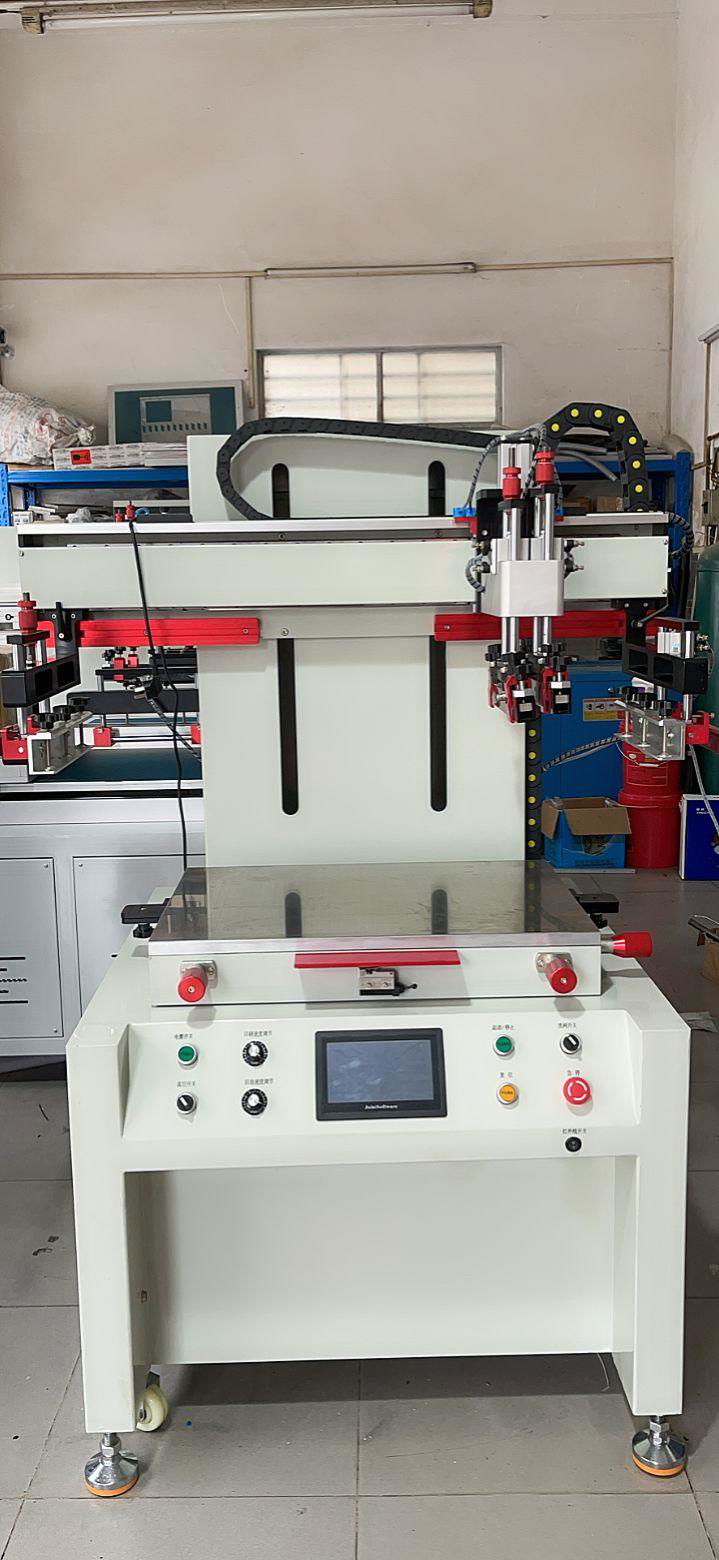  Screen Printing Machine For Flat Products With Vacuum Work Table 4