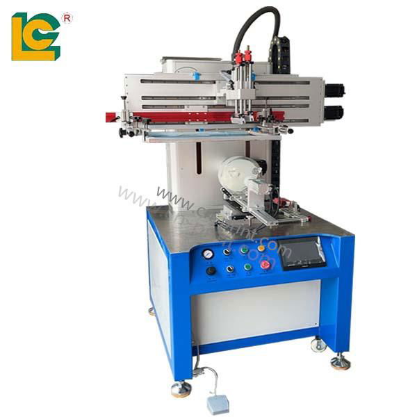 CNC servo special-shaped bottle screen printing machine 