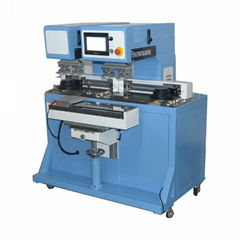 Two color Transverse Flow Pad Printer