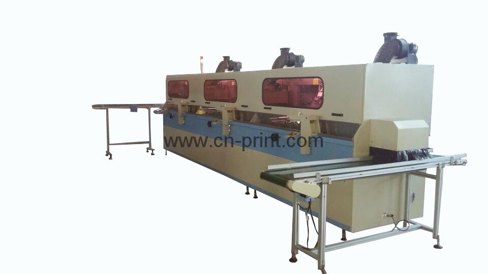 Automatic 3-colour cylinder UV Screen Printing machine 4