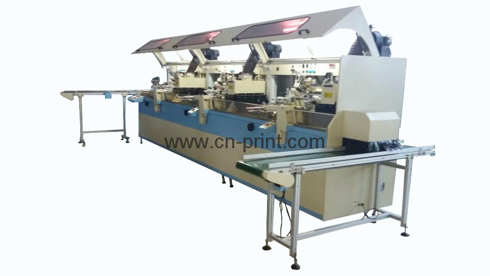 Automatic 3-colour cylinder UV Screen Printing machine 5