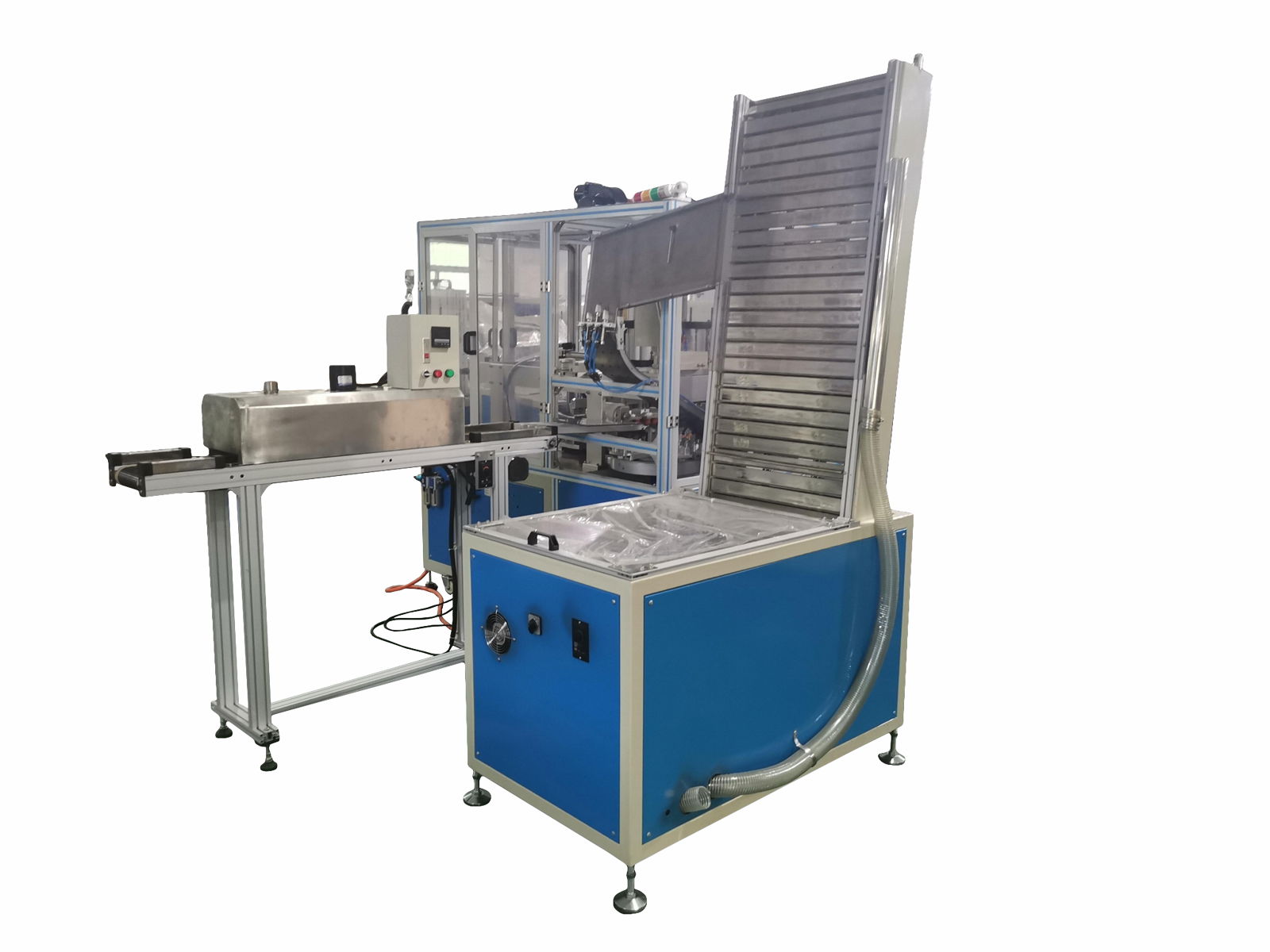 Automatic 6 Color Bottle Caps Pad Printing Machine With Open Ink Tray 4