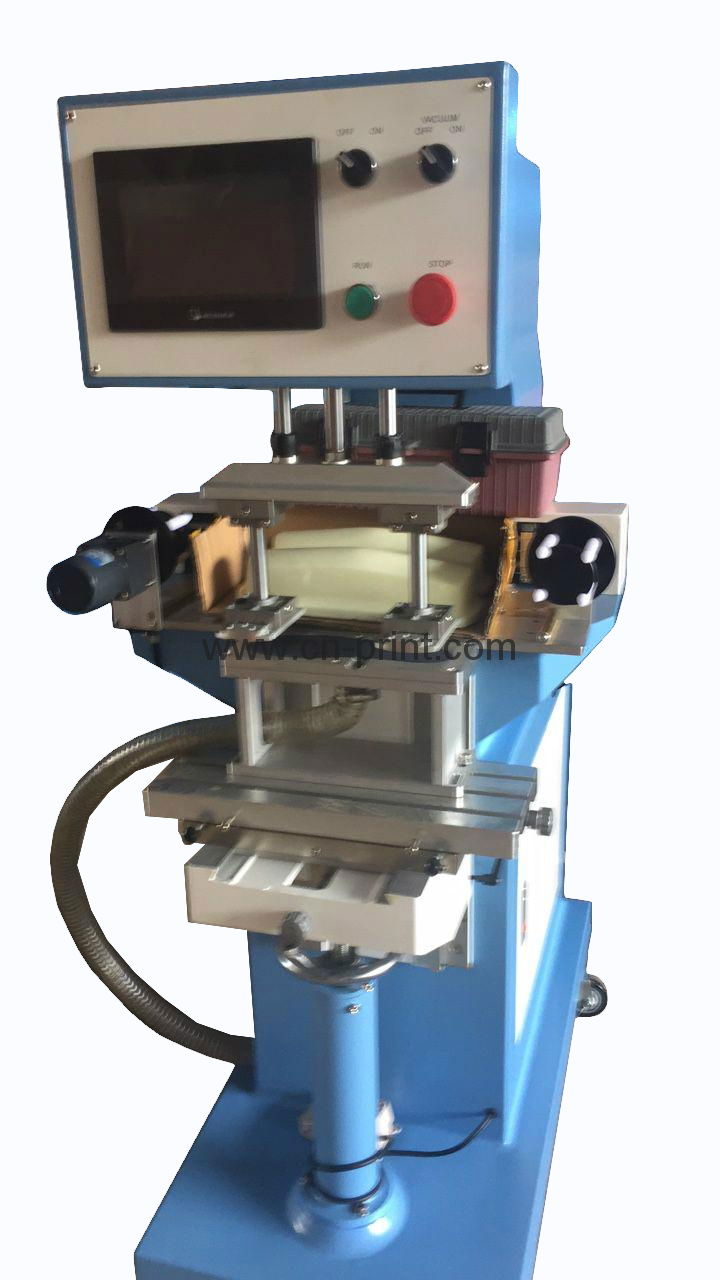 PLC System Transverse Flow tampografia for insole with pad cleaning system 3