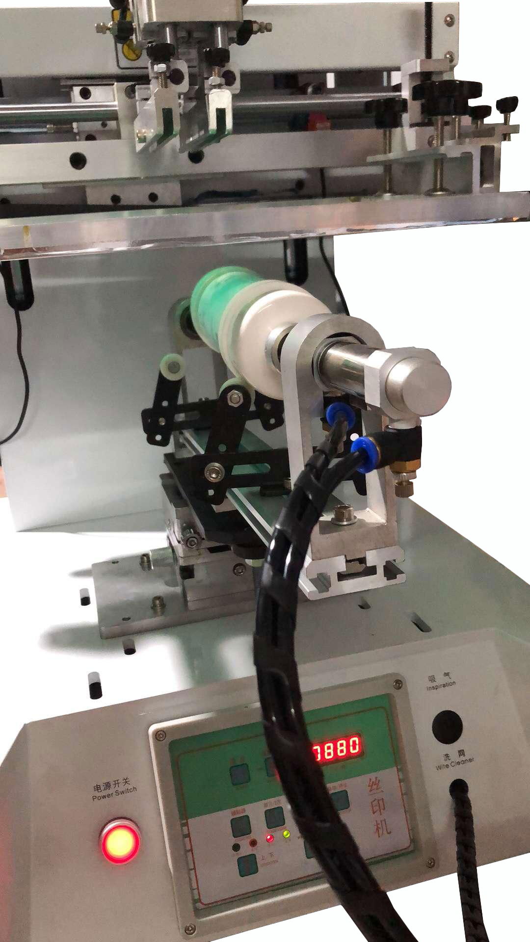 Ce Standard Bottle Printer semi Auto Screen Printing Machine For Plastic Botle  2