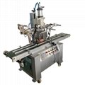 Automatic hot stamping machine for cap