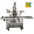 Automatic hot stamping machine for cap with conveyor