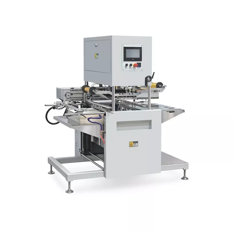 High speed Full Automatic hot foil stamping machine for paper napkin Plastic lea 2