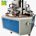 Two-color turntable flat screen printing machine