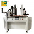 Two-color turntable flat screen printing machine 1
