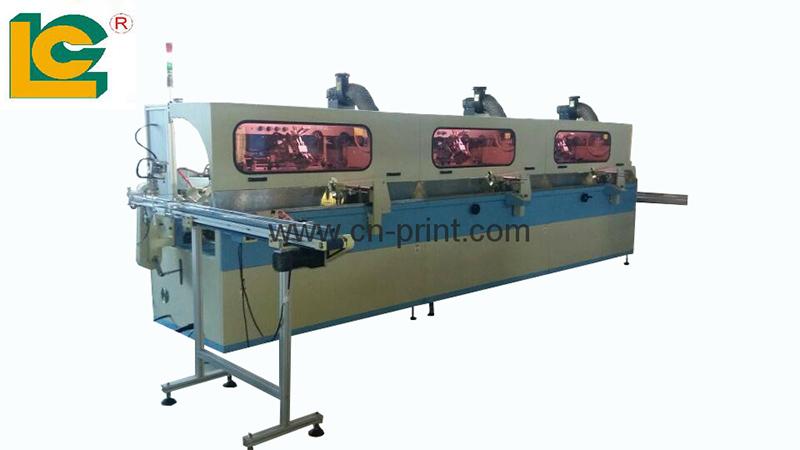 Automatic 3-colour cylinder UV Screen Printing machine