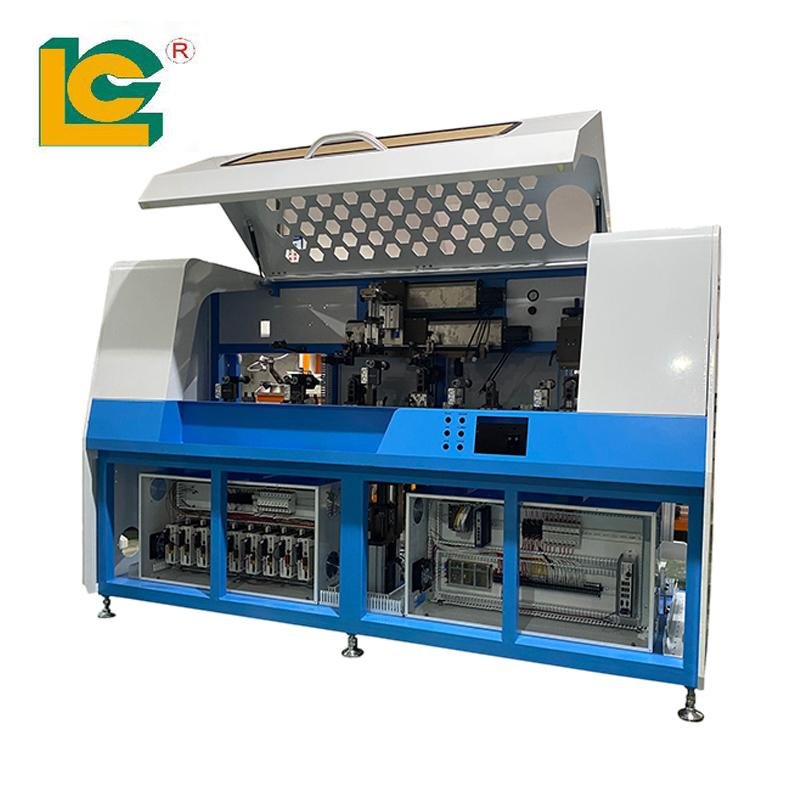Automatic Silk Screen Printing machine For Glass Bottle JarCup plastic cup 6