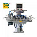 2-color open ink well pad printing machine with conveyor with rotary system 
