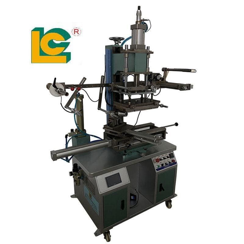 Hot foil stamping machine with rotating Table for cup  2
