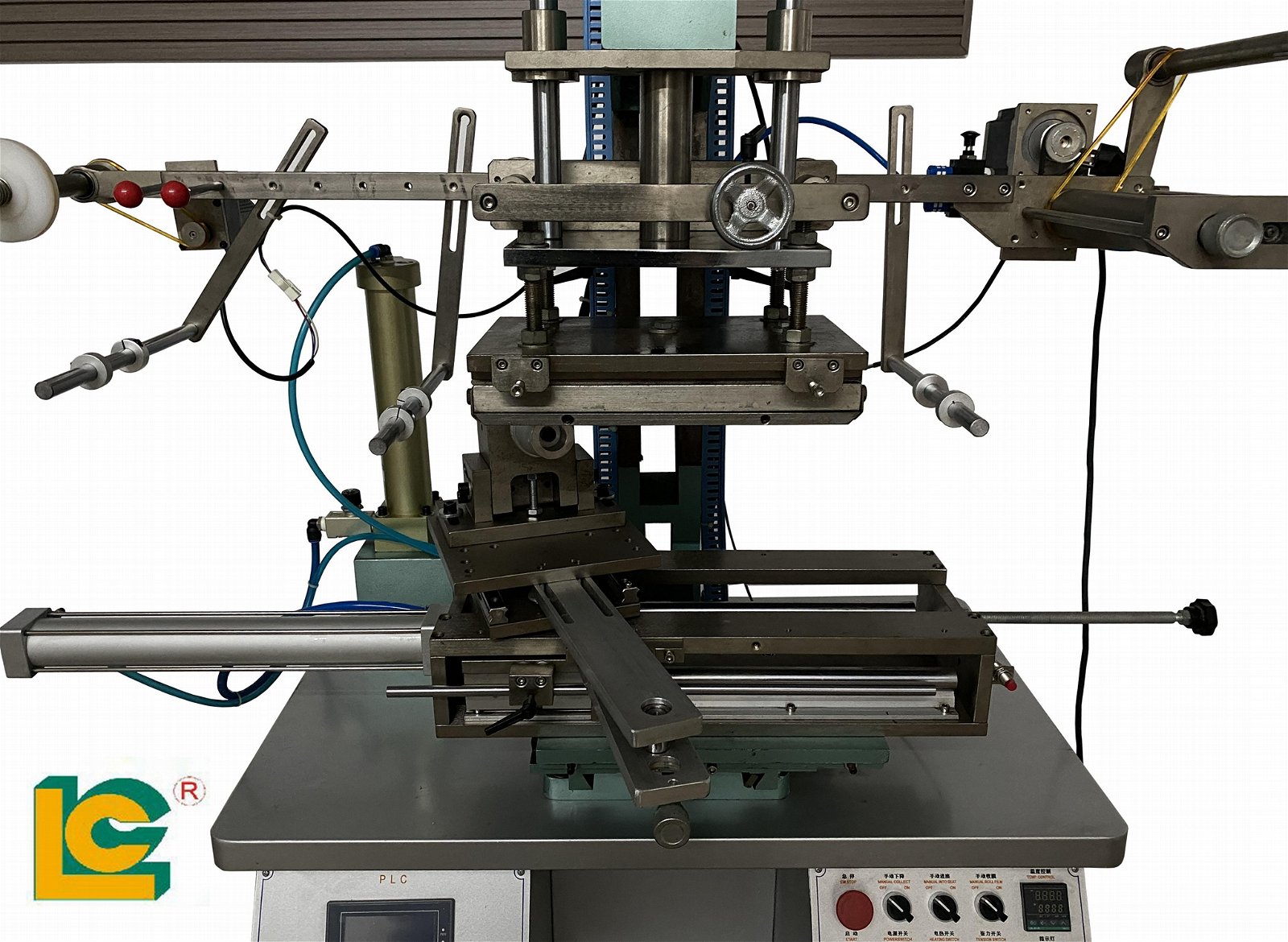 Hot foil stamping machine with rotating Table for cup  3