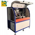 Automatic screen printing machine for glass bottle