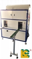 Automatic screen printing machine for glass bottle