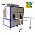 Automatic screen printing machine for glass bottle