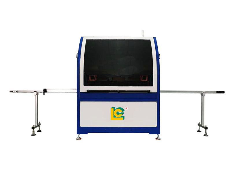 Automatic screen printing machine for glass bottle