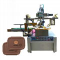 Semi-automatic Rotary Hot Foil Stamping machine for A5 notebook