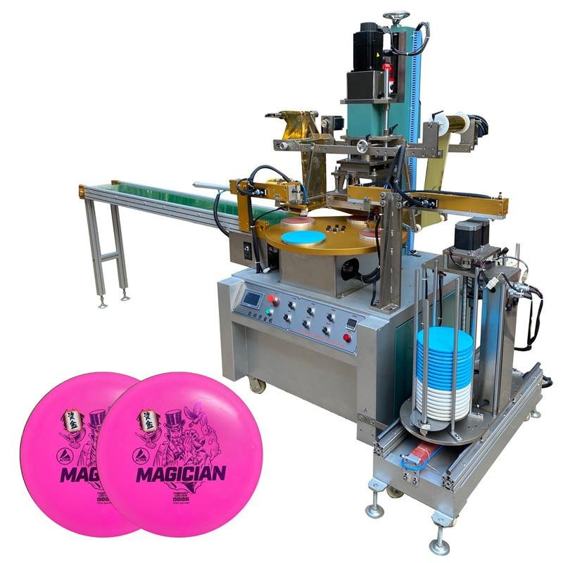 Semi-automatic Rotary Hot Foil Stamping machine for A5 notebook 8