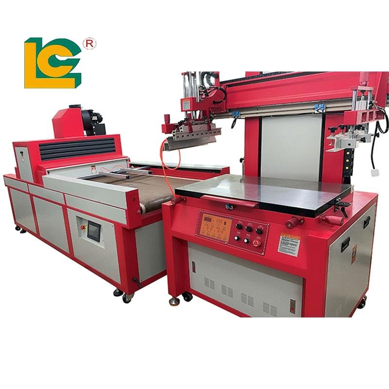 Automatic Screen Printing Machine For Flat Products with UV Drying machine 3