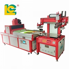 Automatic Screen Printing Machine For Flat Products with UV Drying machine