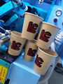 Plastic cup screen printer Coffee Paper cup Automatic Screen printing machine 18