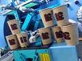 Plastic cup screen printer Coffee Paper cup Automatic Screen printing machine 19